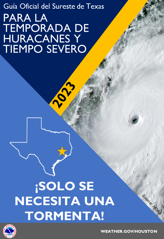 Guía de Huracanes y Tiempo Severo para el Sureste de TX - 2023