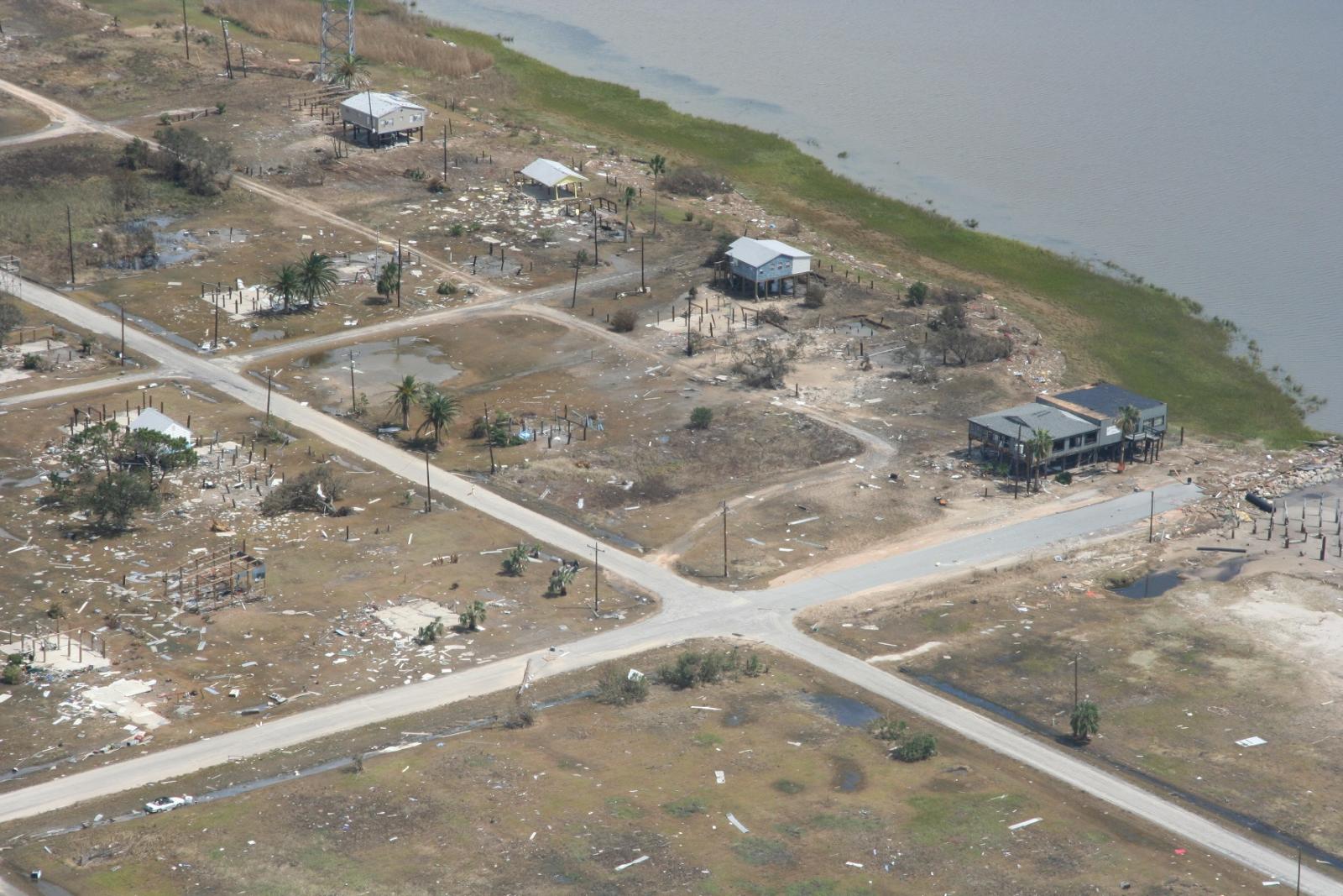 Hurricane Ike Bolivar Peninsula Damage