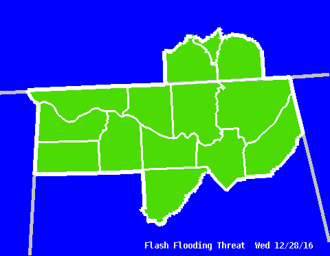 Flash Flood Threat