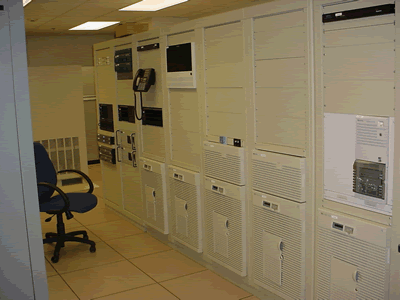 Image of Computer Room of New Office on October 31, 2002