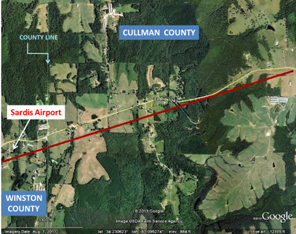 January 30th, 2013 EF-1 Tornado in Cullman County