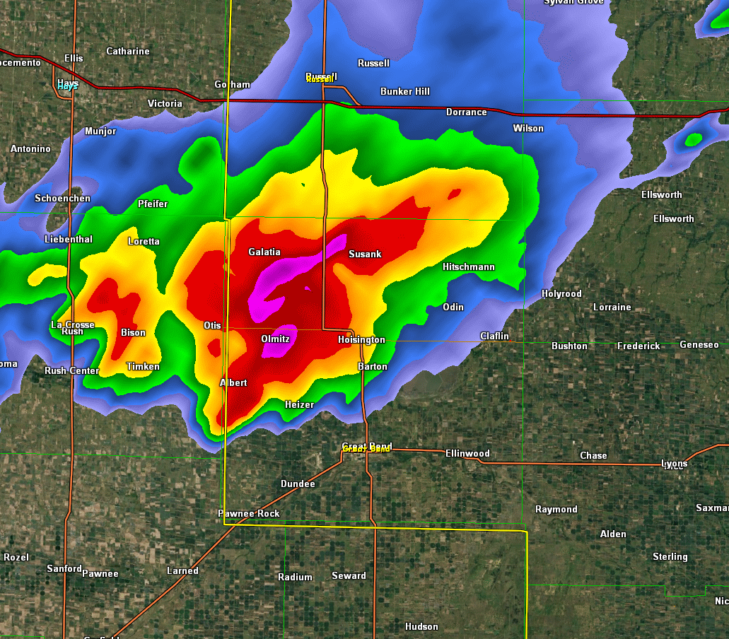 Info on the 2001 Hoisington tornado