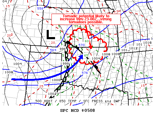 Mesoscale Discussion Issued 253pm