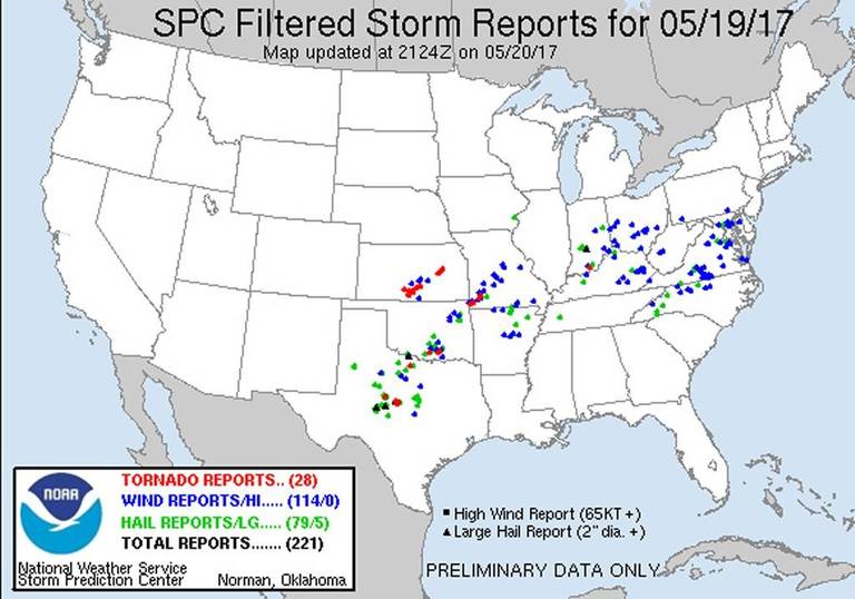 May 19th 17 Tornadoes