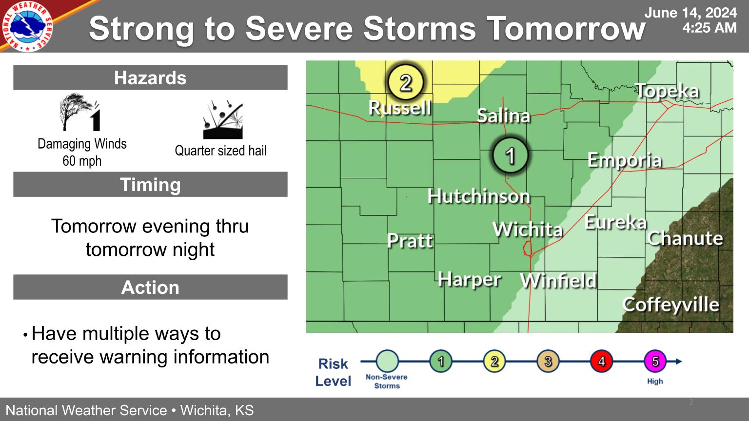 Severe Thunderstorms and Tornadoes Monday