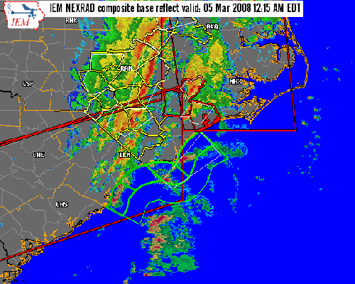 Radar Image Mar 5, 2008