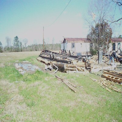A picture of the damage of the March 15, 2008 severe weather outbreak