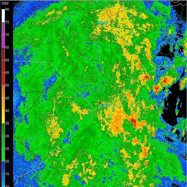 Radar Loop Thursday 30 September 2010