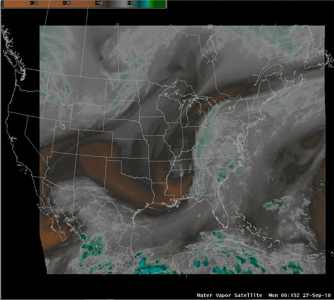 Water Vapor Loop Mon Sep 27th