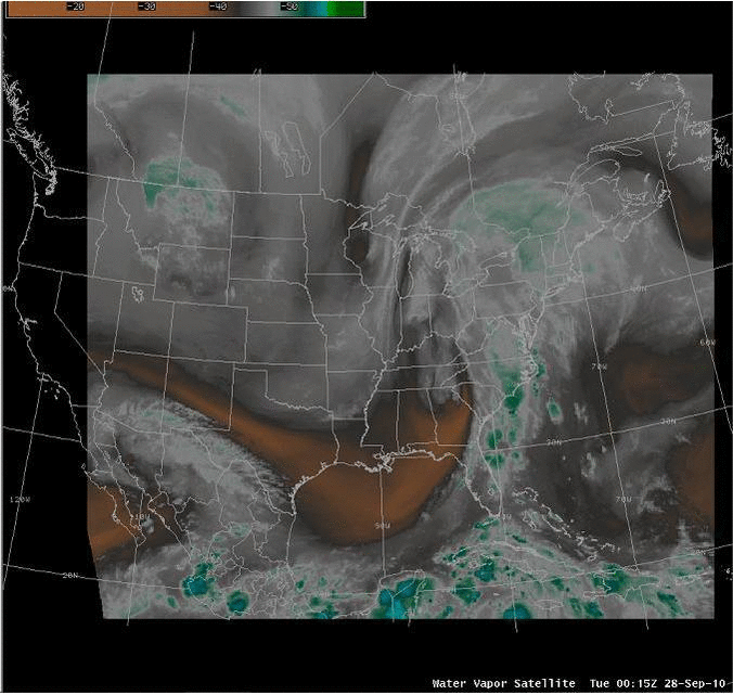 Water Vapor Loop 29 September 2010