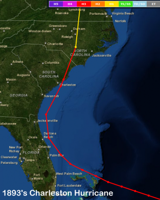 A list of the most destructive hurricanes in North Carolina