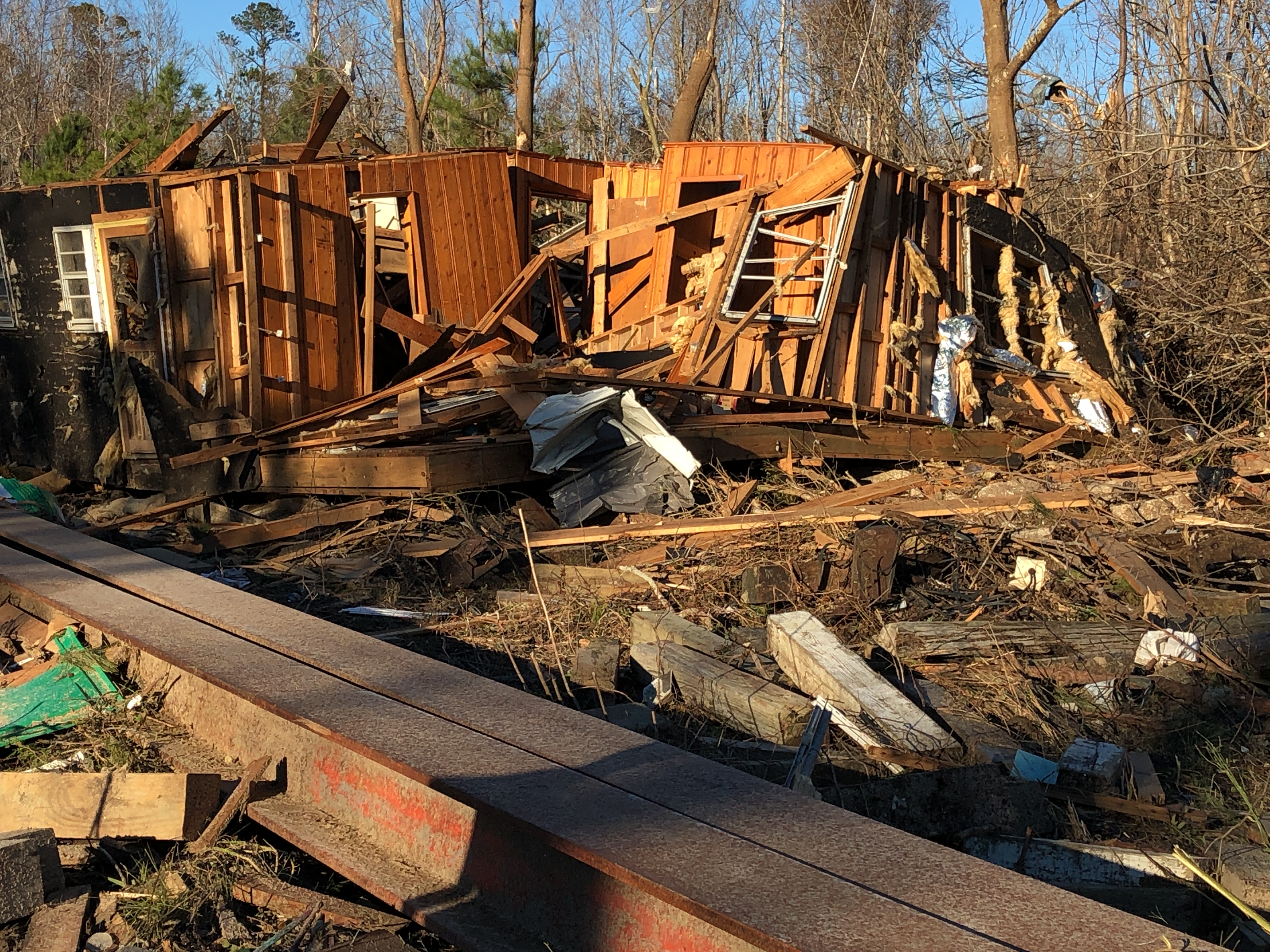 tornado damage