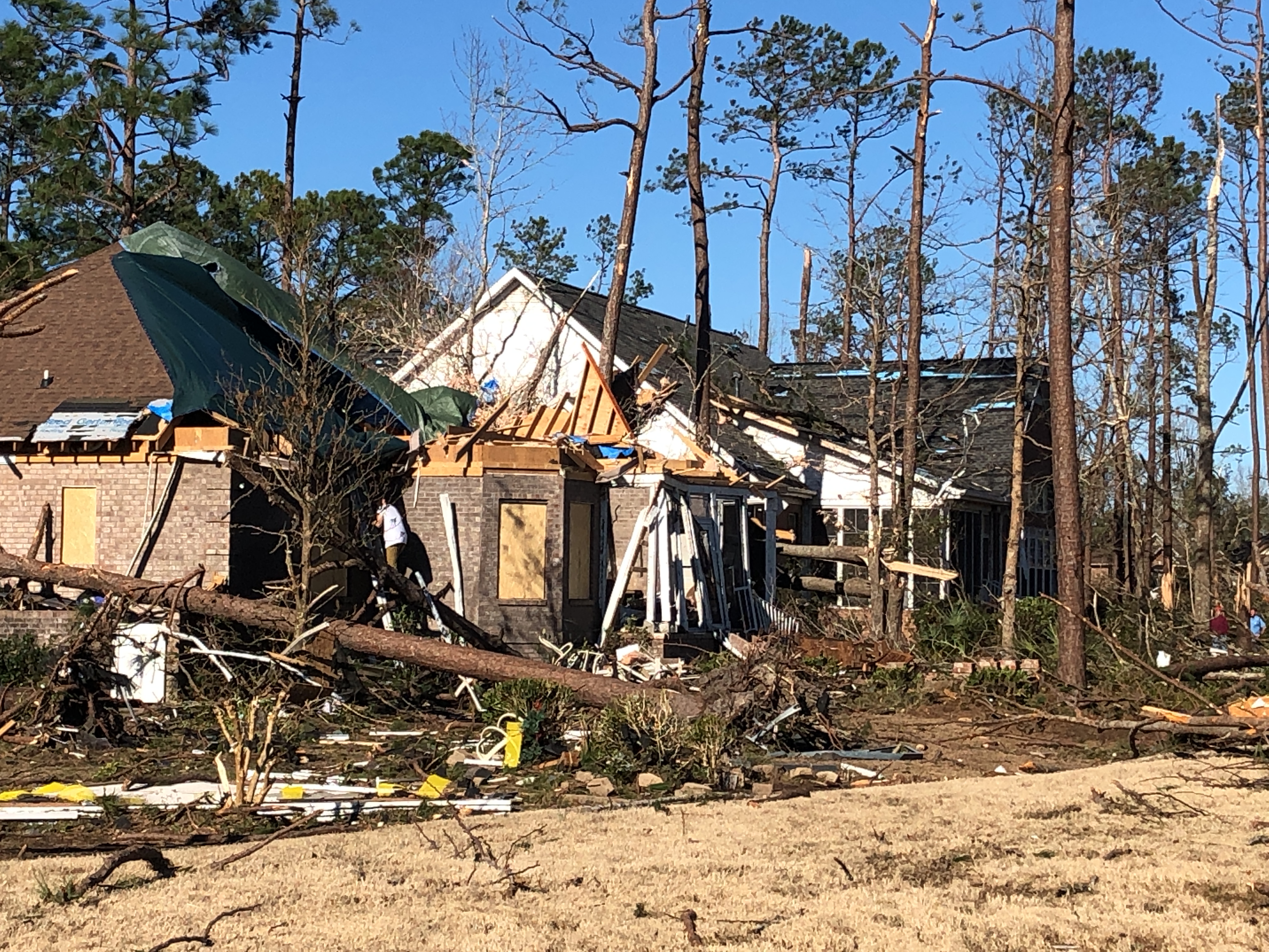 tornado damage