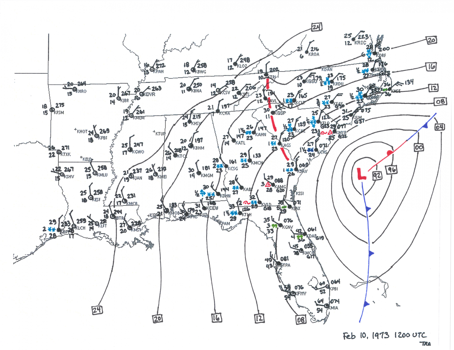 Yemassee south carolina frost penetration