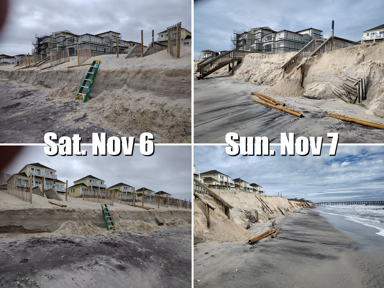 Topsail Island erosion