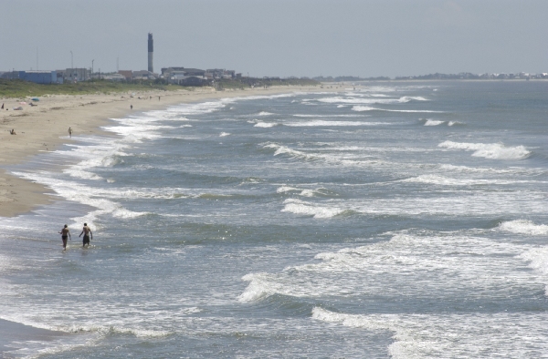 A rip at Oak Island (Sept. 3, 2002)