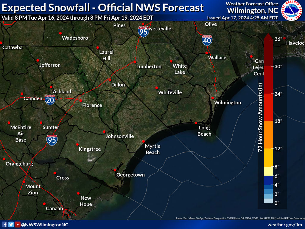 Winter Weather NWS Wilmington NC