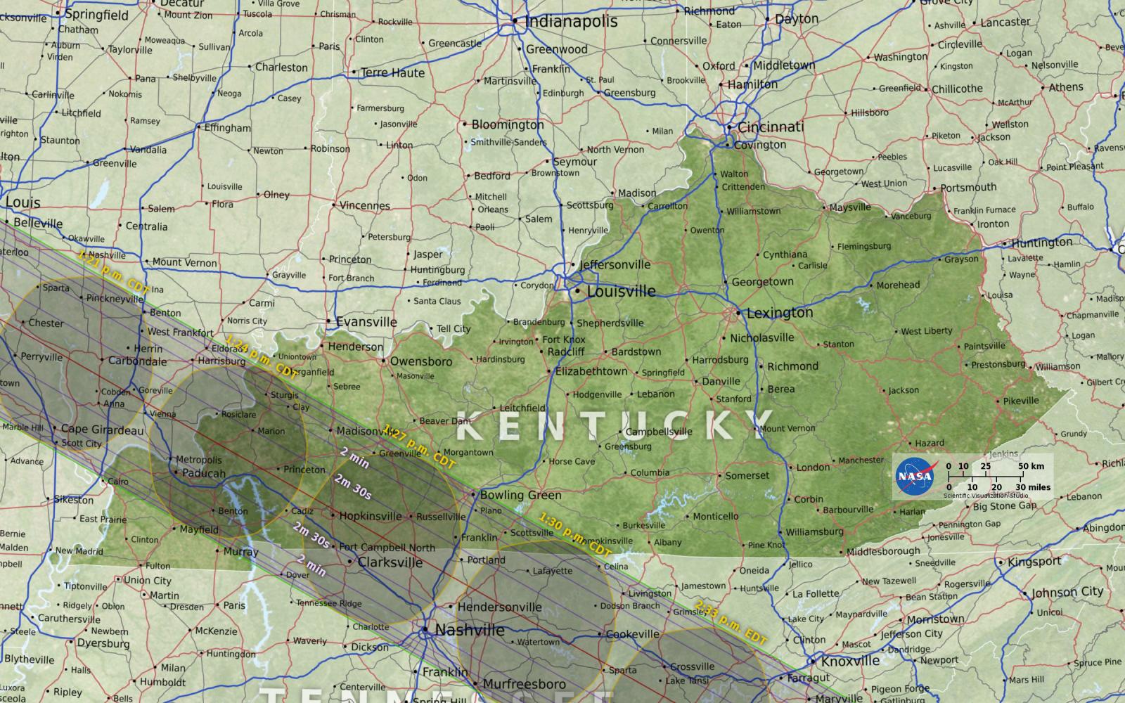 KY Path of Totality