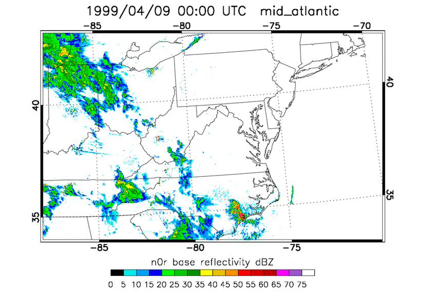 Regional Radar Animation