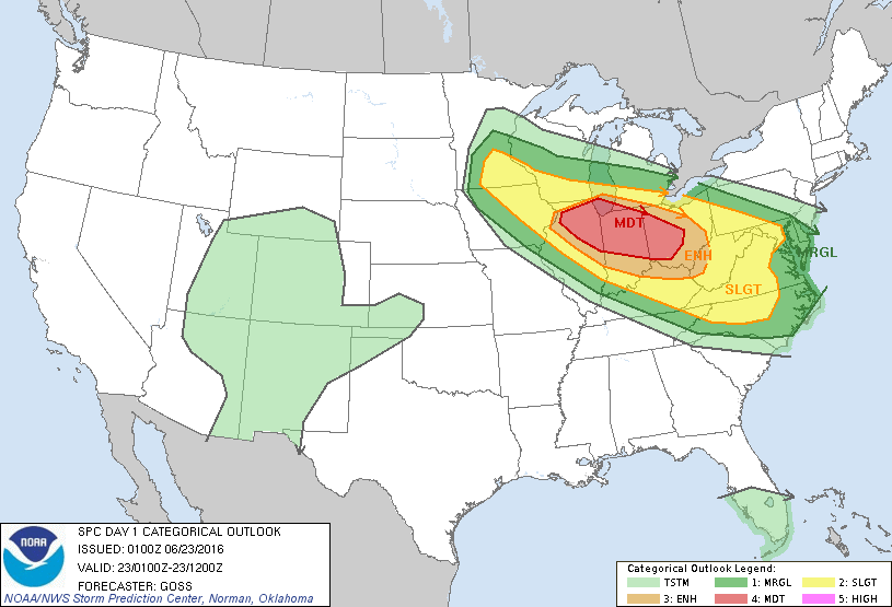SPC Day 1 Categorical Outlook