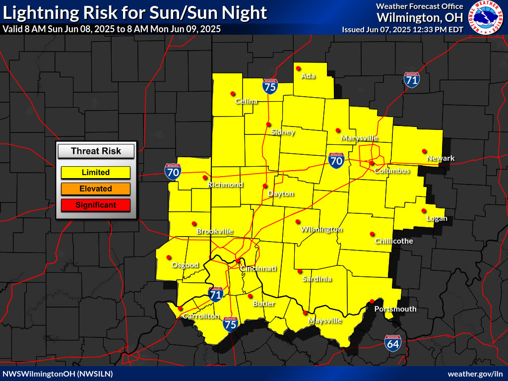 NWS ILN storm tracker LightningDay2