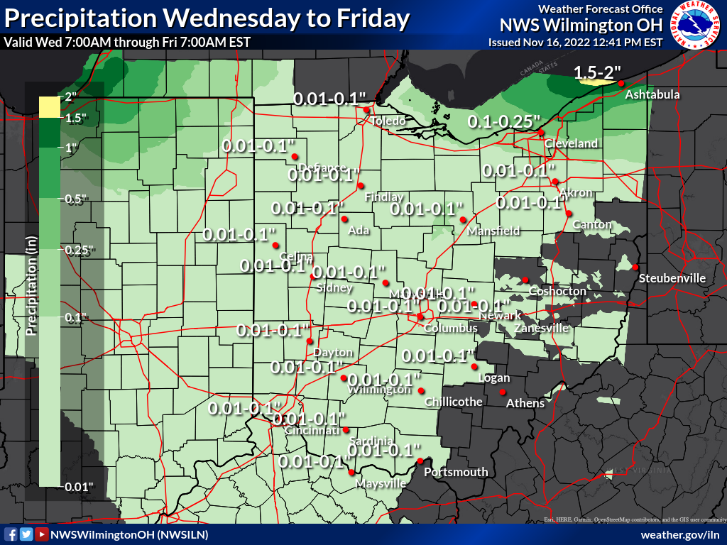 NWS ILN Rainfall Total