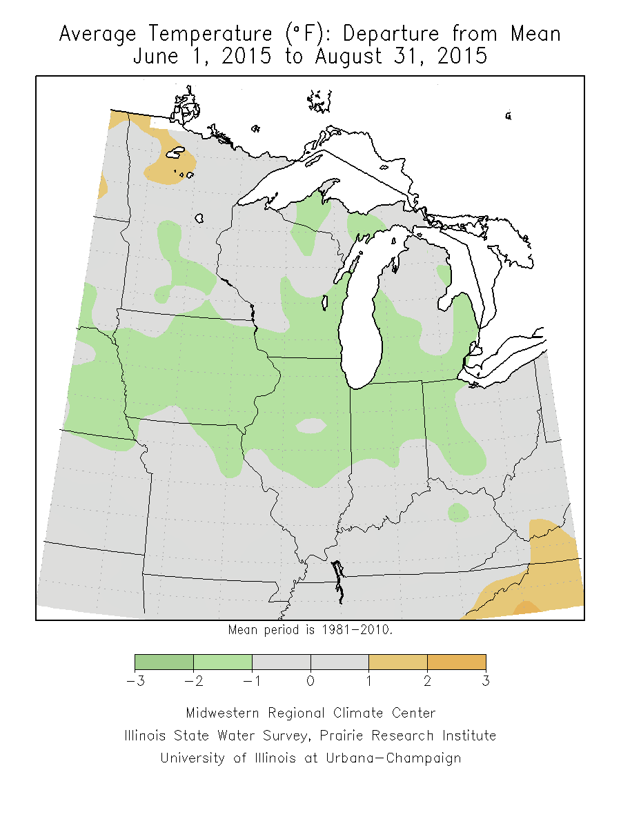 Temperature Climatology - Map - Average - Jun-Jul-Aug (Summer) -  Environment Canada