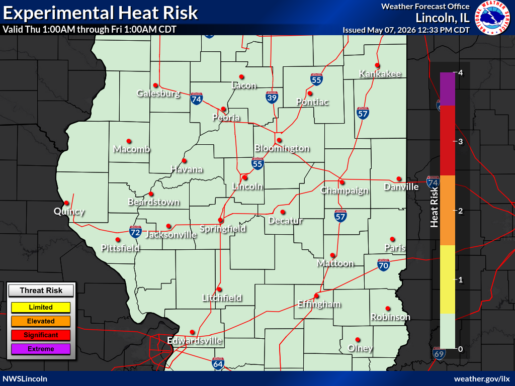 Day 1 heat risk