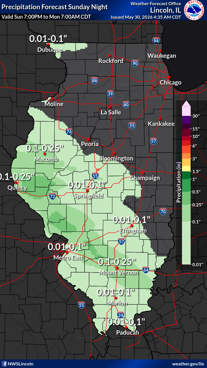Tomorrow night's QPF