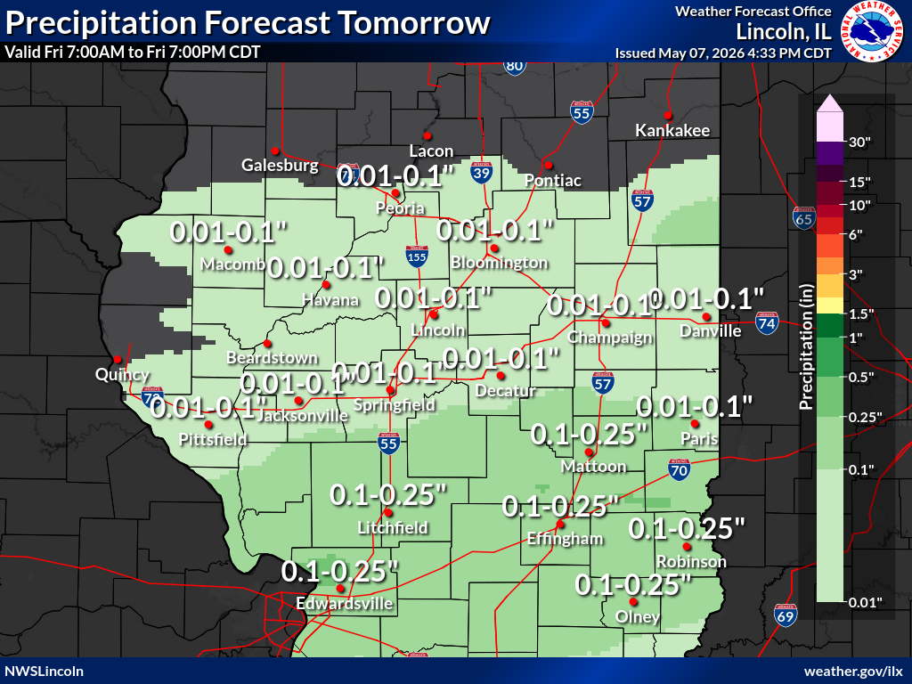 Tomorrow's QPF