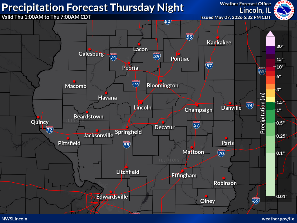 Tonight's QPF