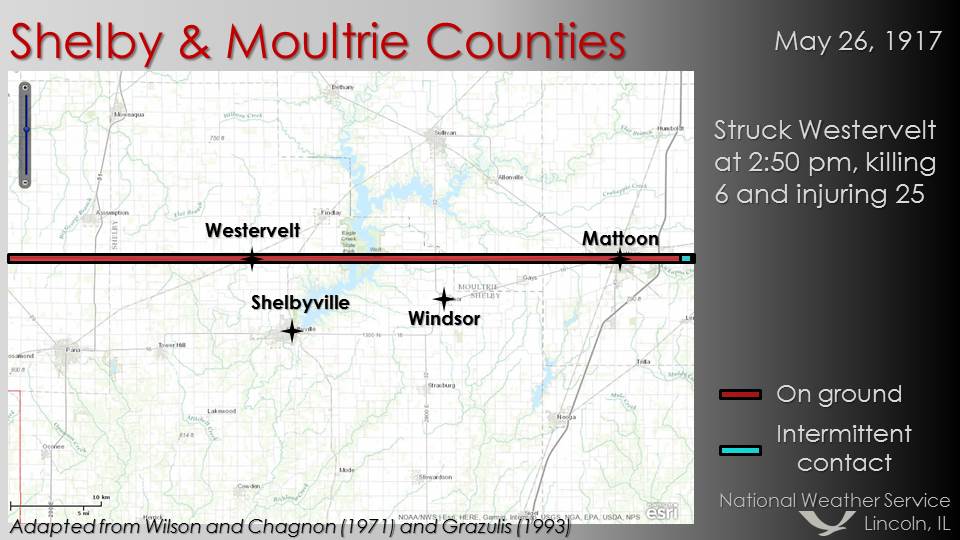 Shelby and Moultrie Counties
