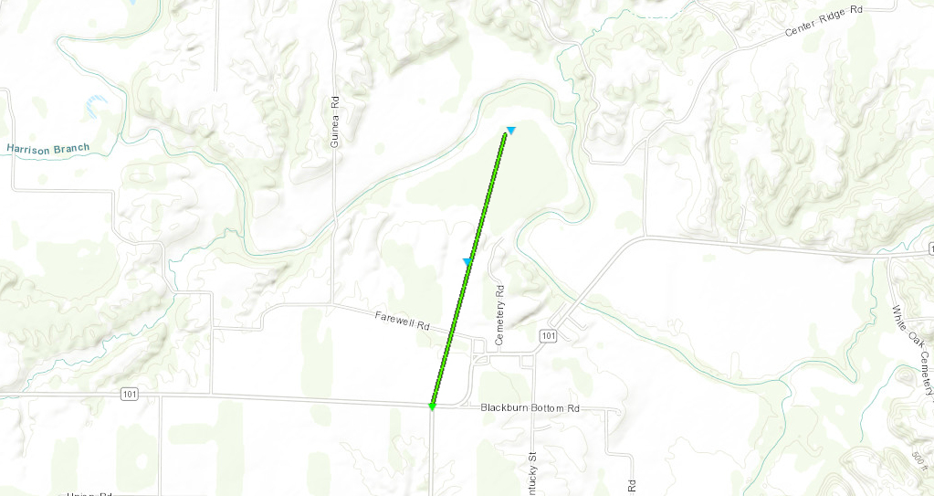 Brooklyn tornado track map