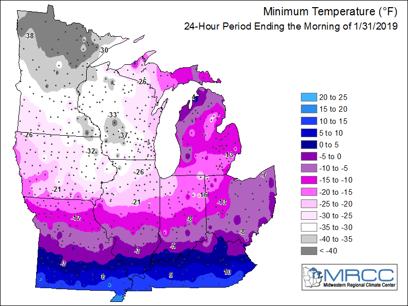 Minimum Temperatures