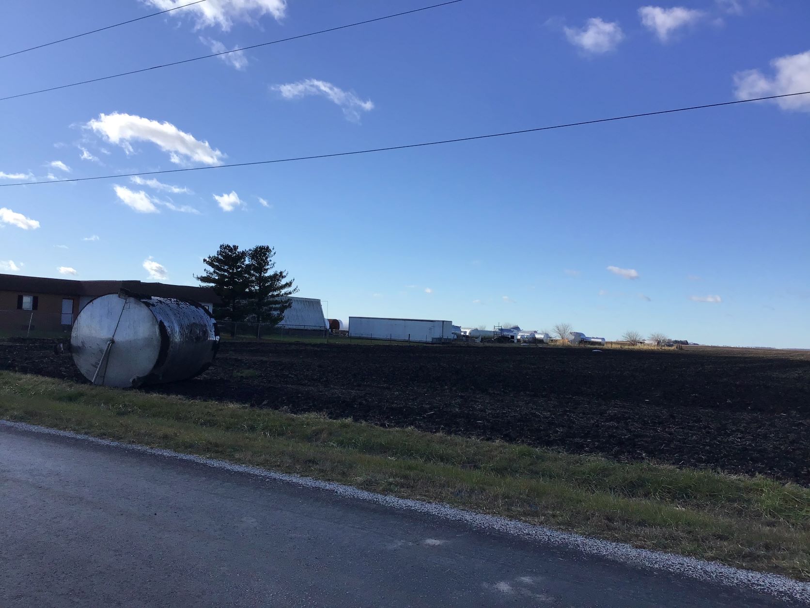 Damage south of Virginia