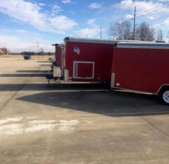 Trailers moved