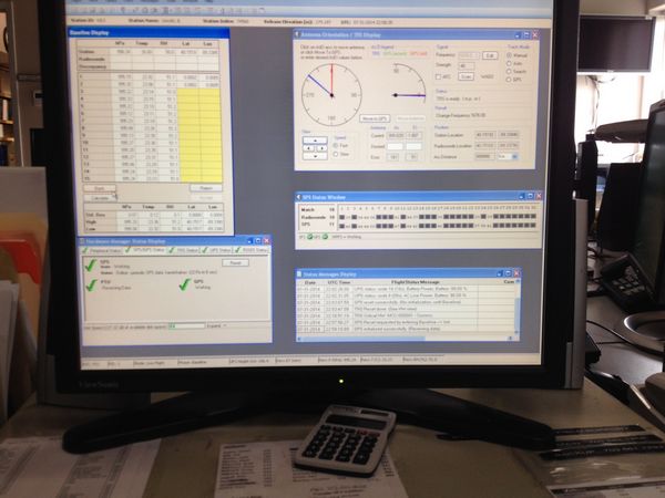 Testing the radiosonde