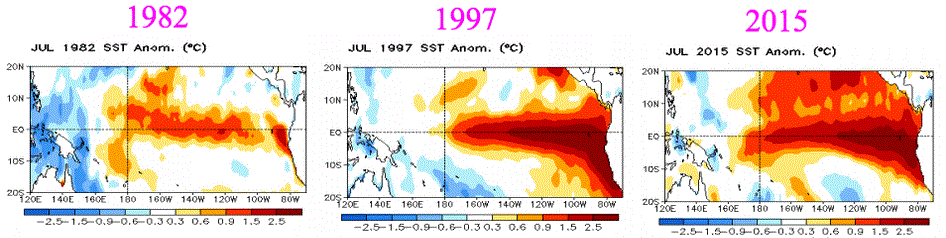 Sea Surfacve Temperature Comparisons 