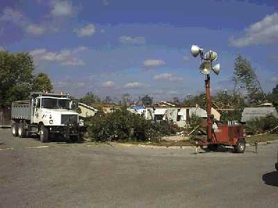 Ellettsville Tornado Damage