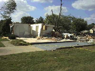 Ellettsville Tornado Damage