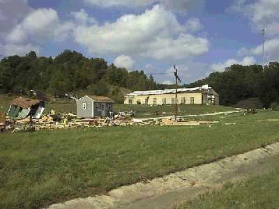 Martinsville Tornado Damage