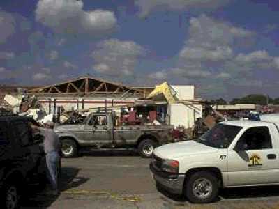 Martinsville Tornado Damage