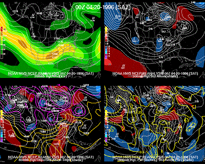 Model reanalysis for 7pm April 19