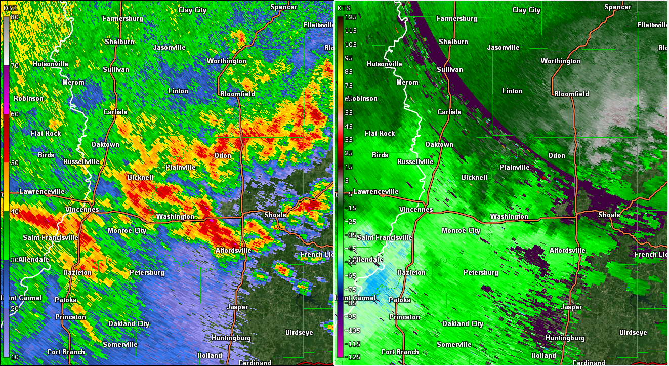 Radar Image at 4:57 PM