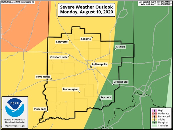 SPC Day 1 Categorical Outlook, Morning Issuance