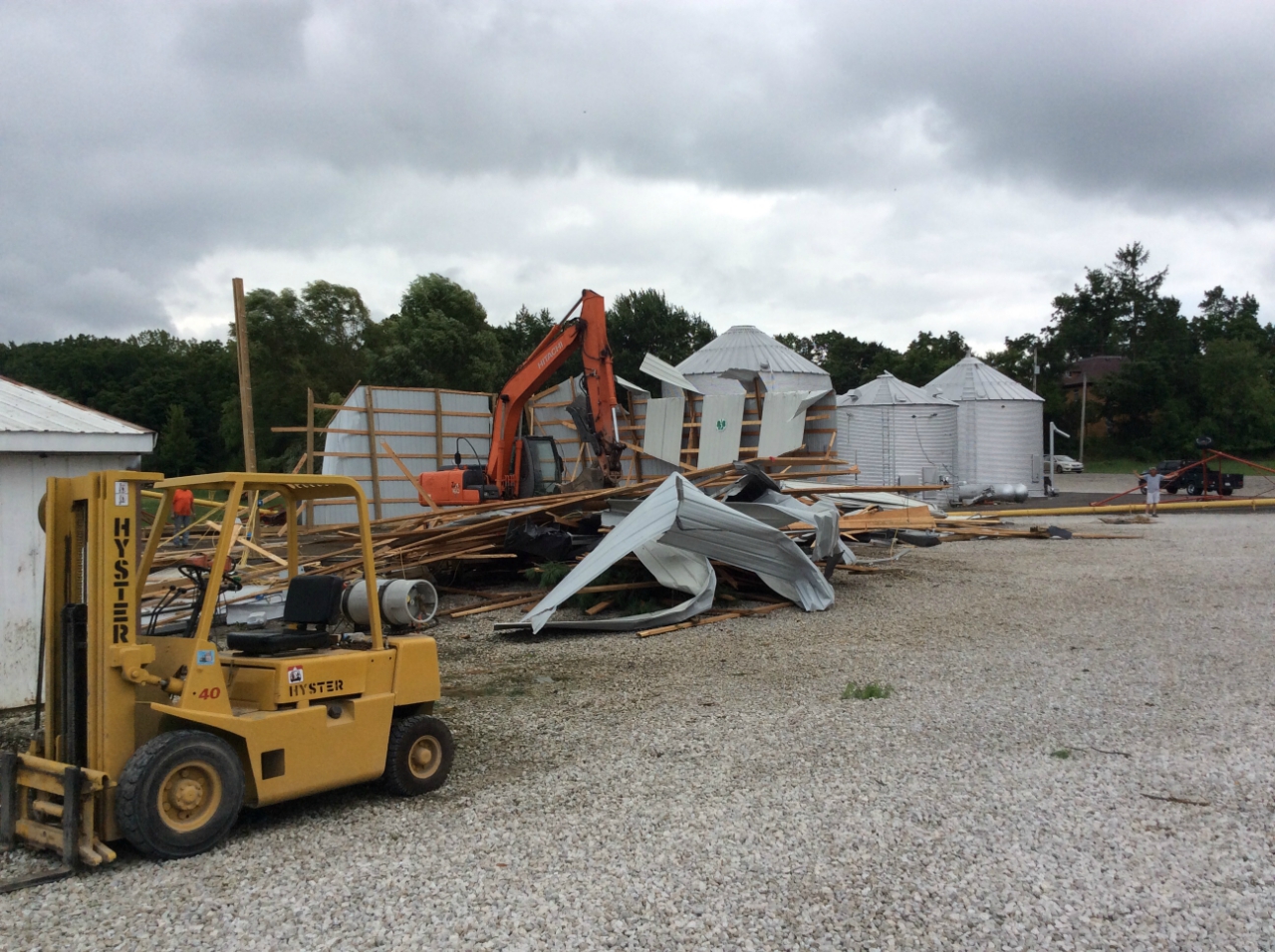 Damage near Whitestown