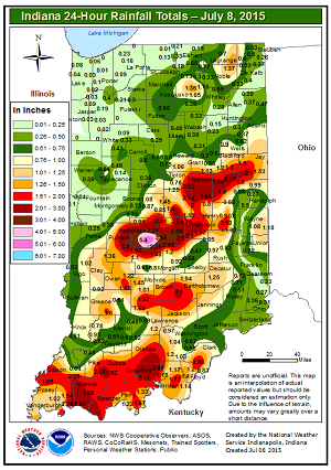 July 8 Map