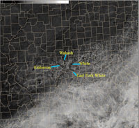 Annotated Satellite Image