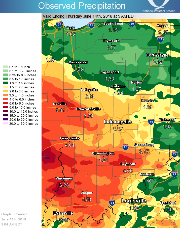 Rainfall Map