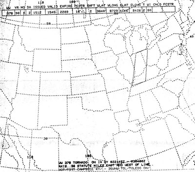 Second Indiana Tornado Watch
